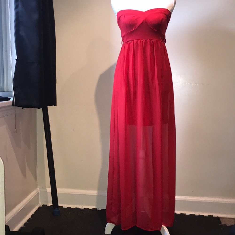 Red Maxi Dress